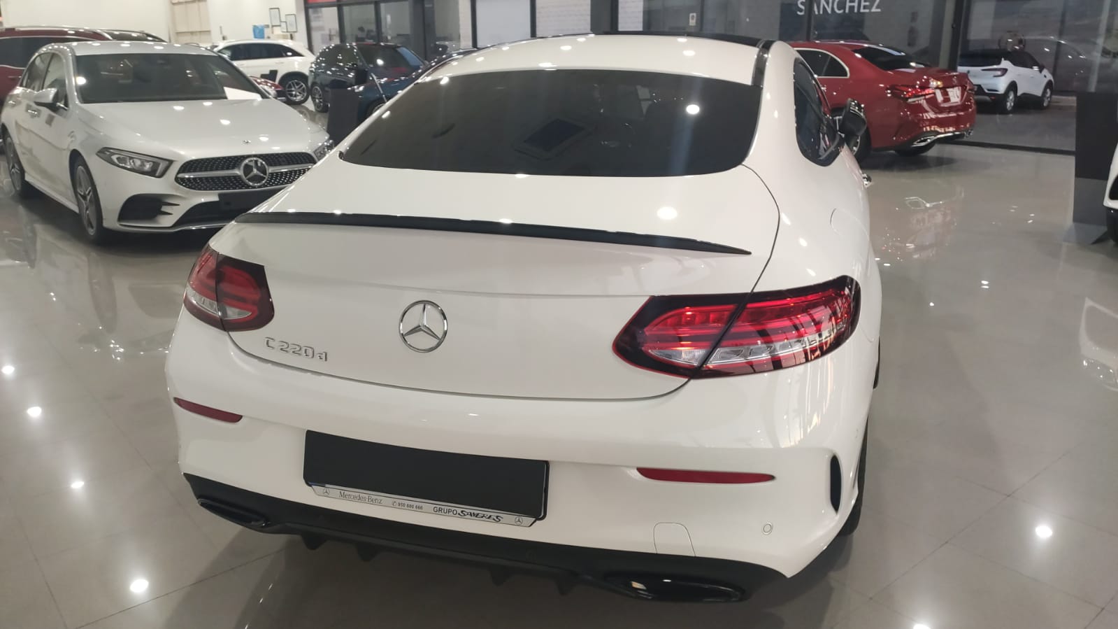 Vehículos Km 0 Mercedes-Benz Clase C 220d Coupé